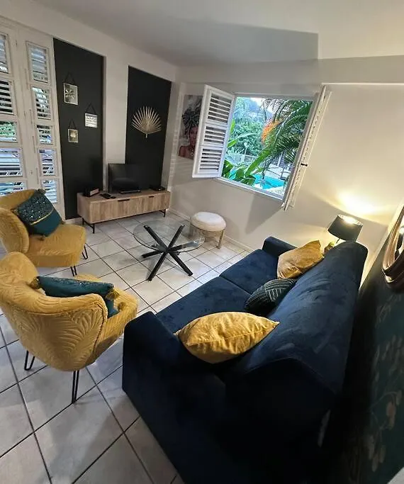 Appartamento La Kaz A Malou Appartement De Standing Avec Piscine Et Plage A 800M Les Trois-Ilets Martinica